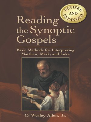 cover image of Reading the Synoptic Gospels (Revised and Expanded)